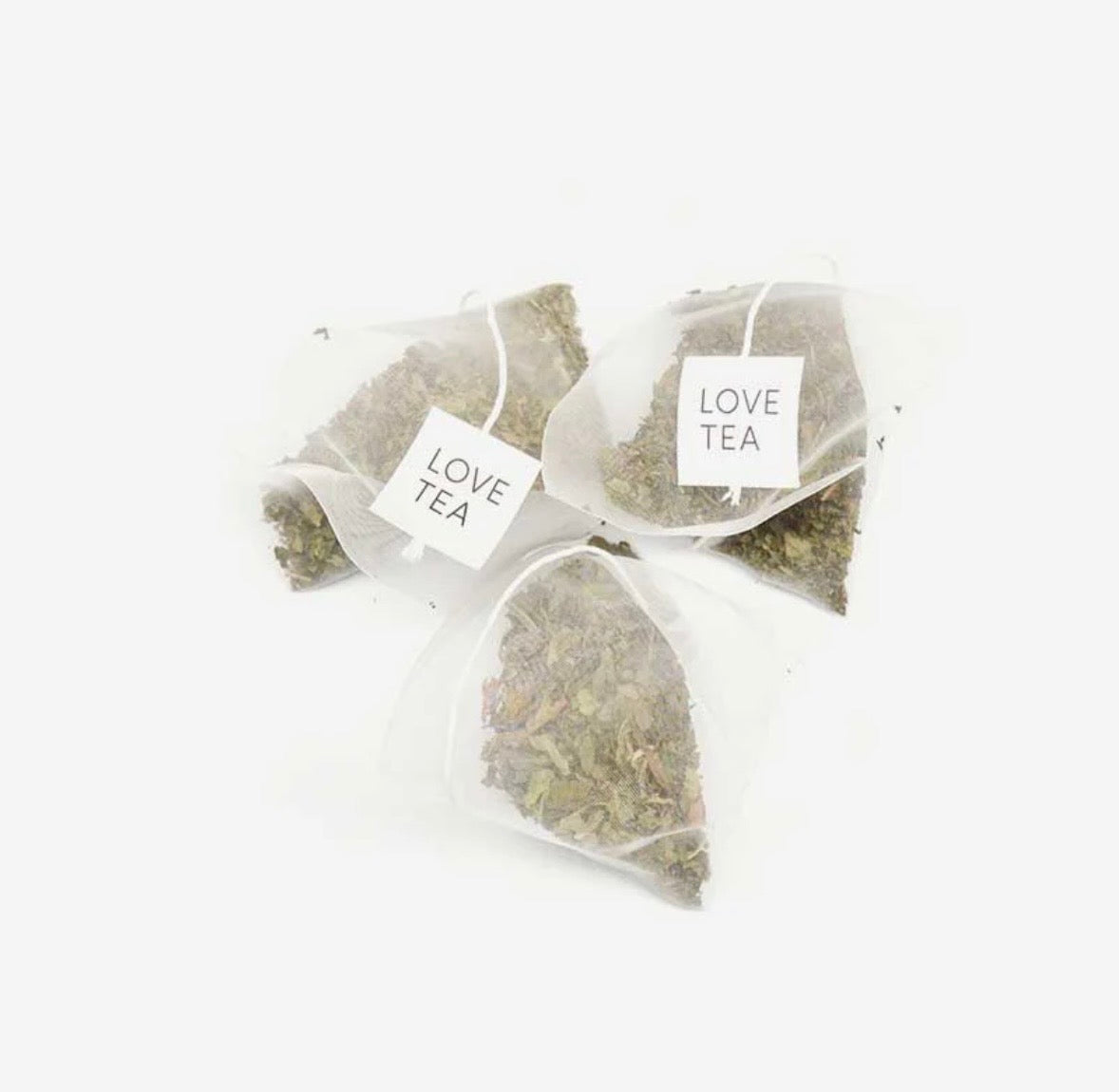 Love Tea - Peppermint Pyramid Tea Bags