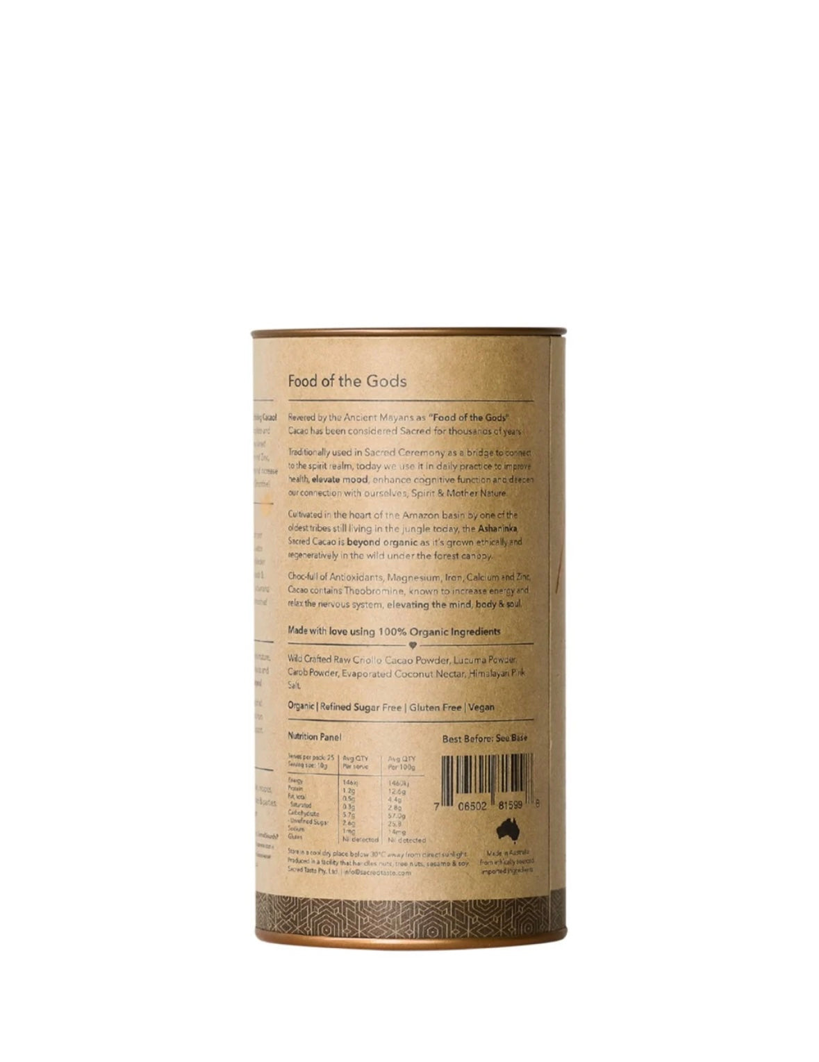 Sacred Taste - Earth (Original Cacao)