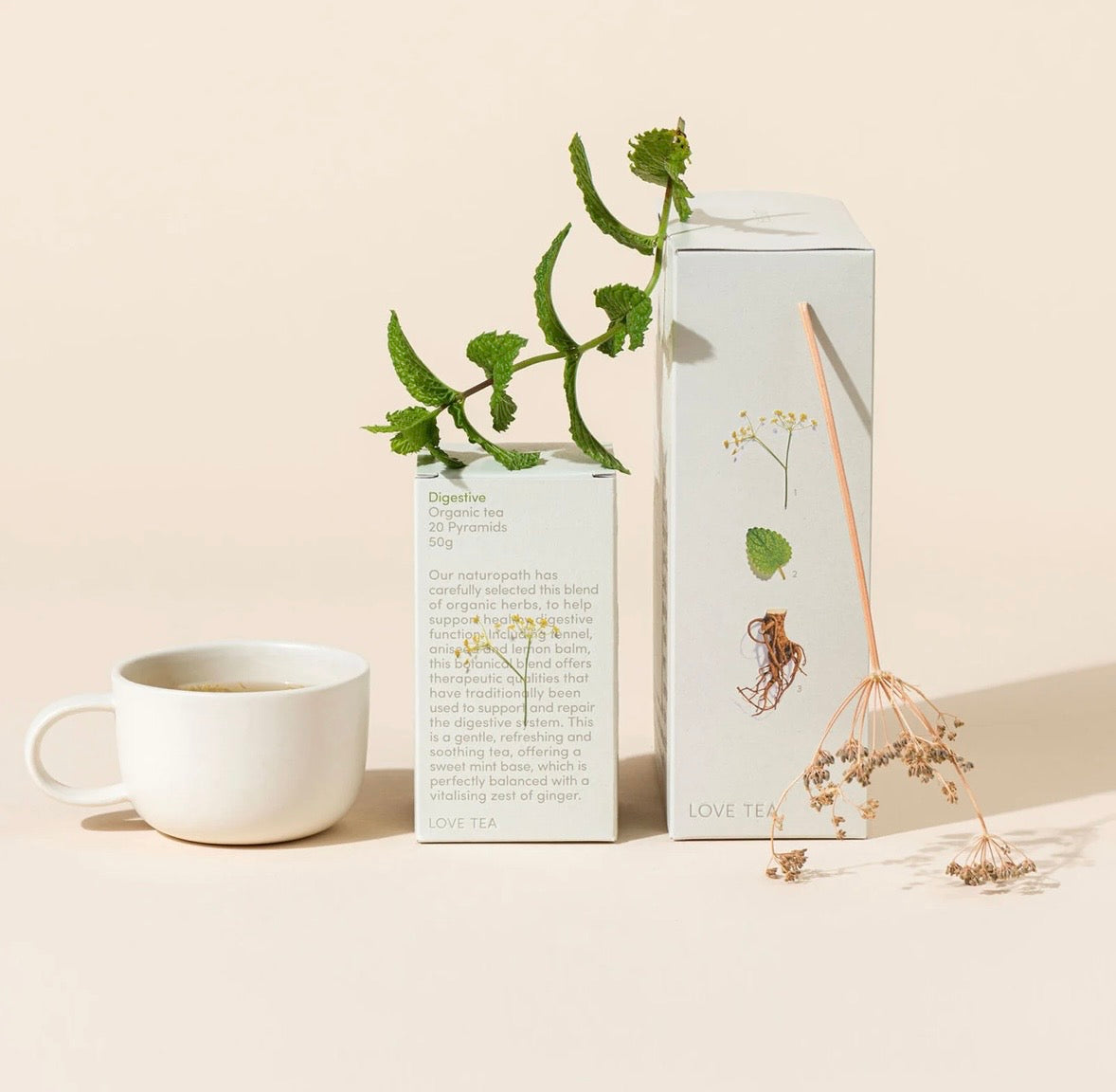 Love Tea - Digestive Pyramid Tea Bags