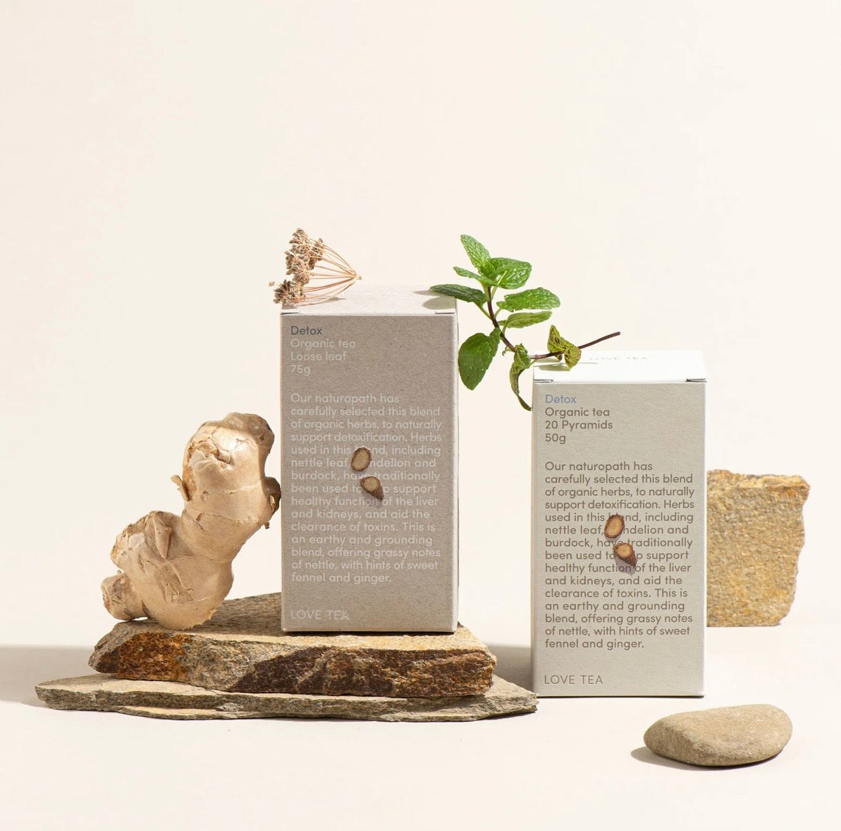 Love Tea - Detox Pyramid Tea Bags