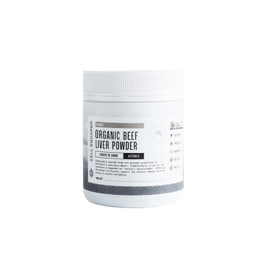 Cell Squared Organic Grass - Fed Beef Liver Powder