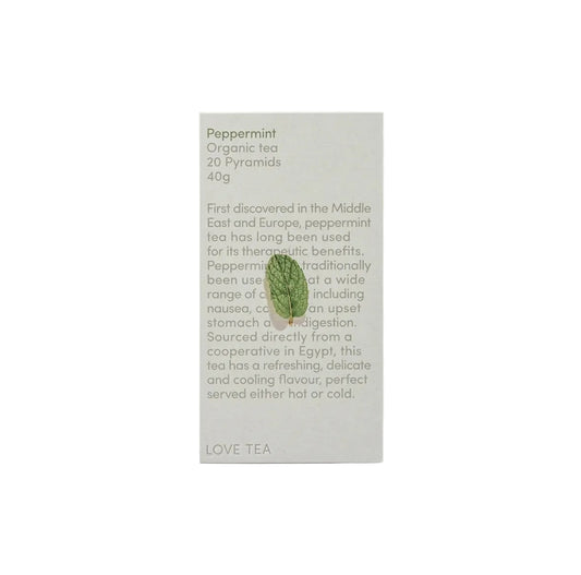 Love Tea - Peppermint Pyramid Tea Bags