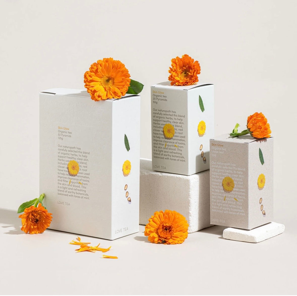 Love Tea - Skin Glow Pyramid Tea Bags