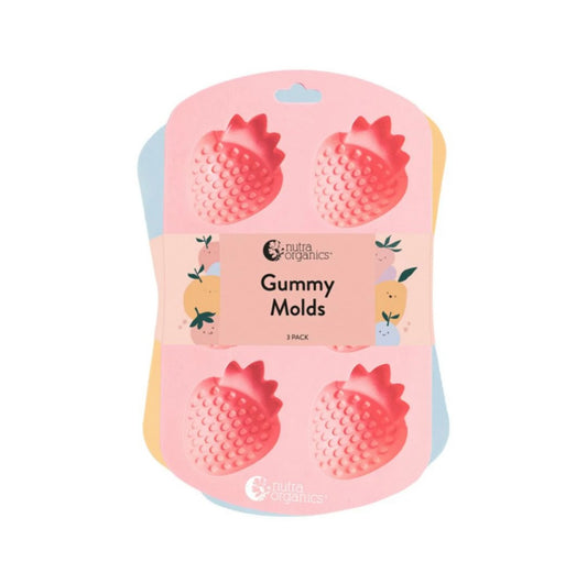 Nutra Organics Gummy Mould x 3 Pack