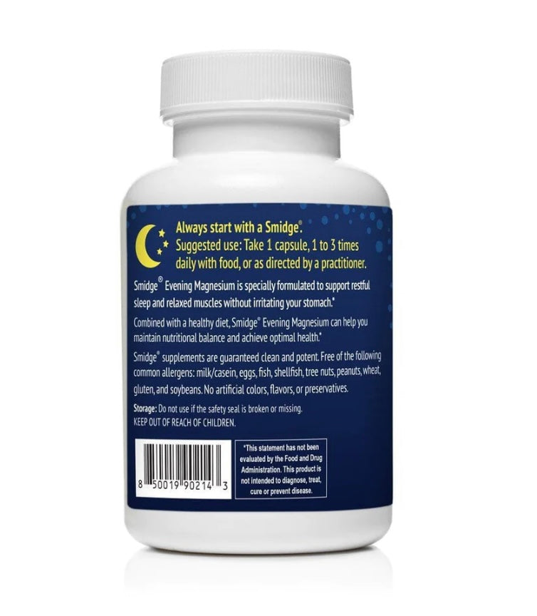 Smidge Evening Magnesium 60 capsules