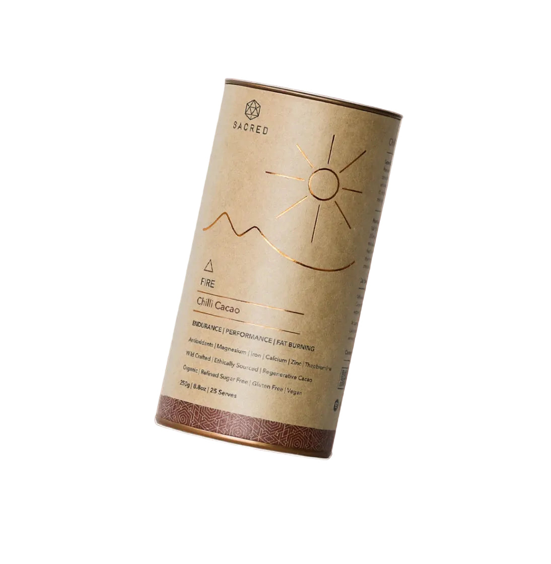 Sacred Taste : Fire - Chilli Cacao – with Organic Cayenne Pepper & Cinnamon