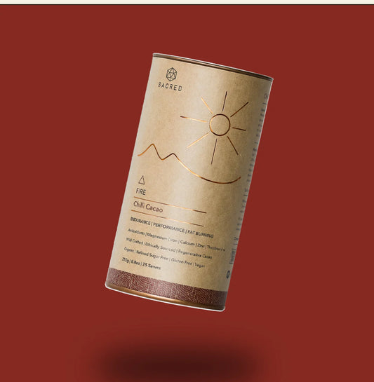 Sacred Taste : Fire - Chilli Cacao – with Organic Cayenne Pepper & Cinnamon