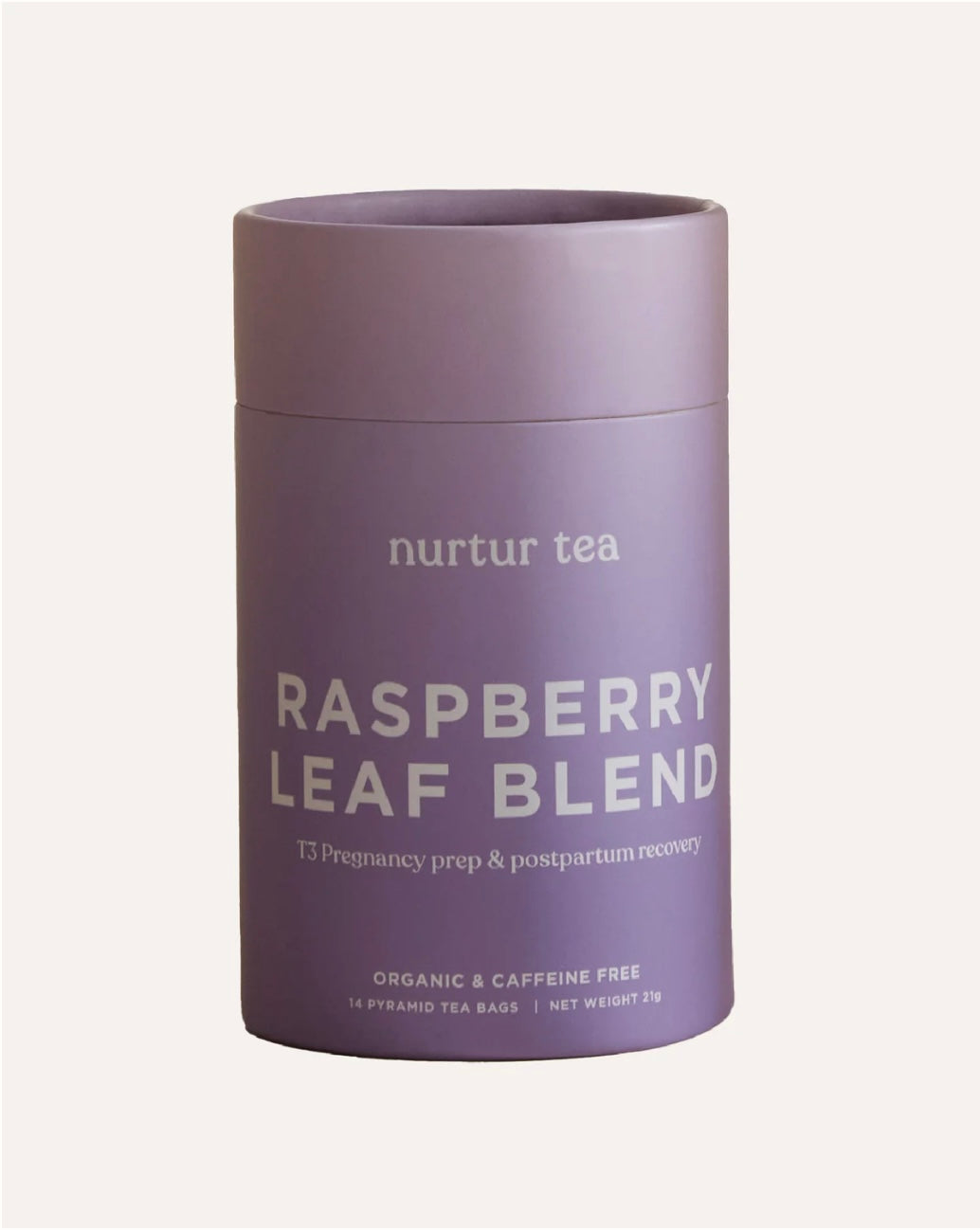 Nurtur Tea - Red Raspberry Leaf -14 Pyramid bags (Plastic free)